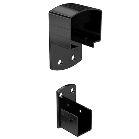 aluminum porch railing mounting brackets|deck railing post attachment brackets.